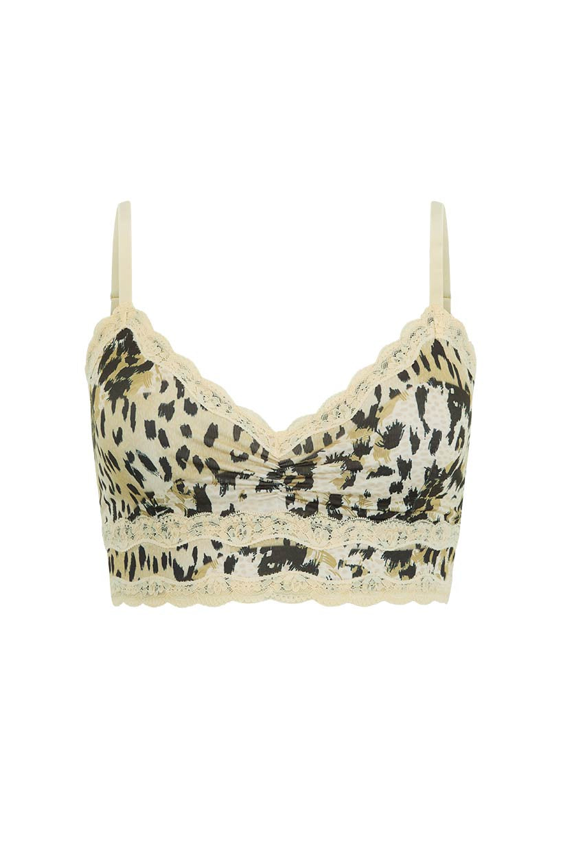 Snow Leopard Bralette