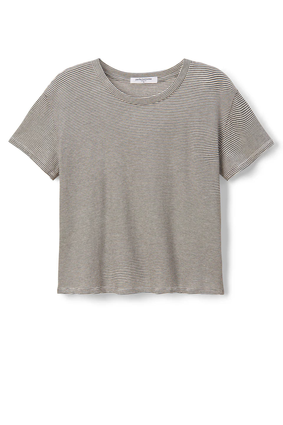 Harley T Shirt - Ivory Black Stripe