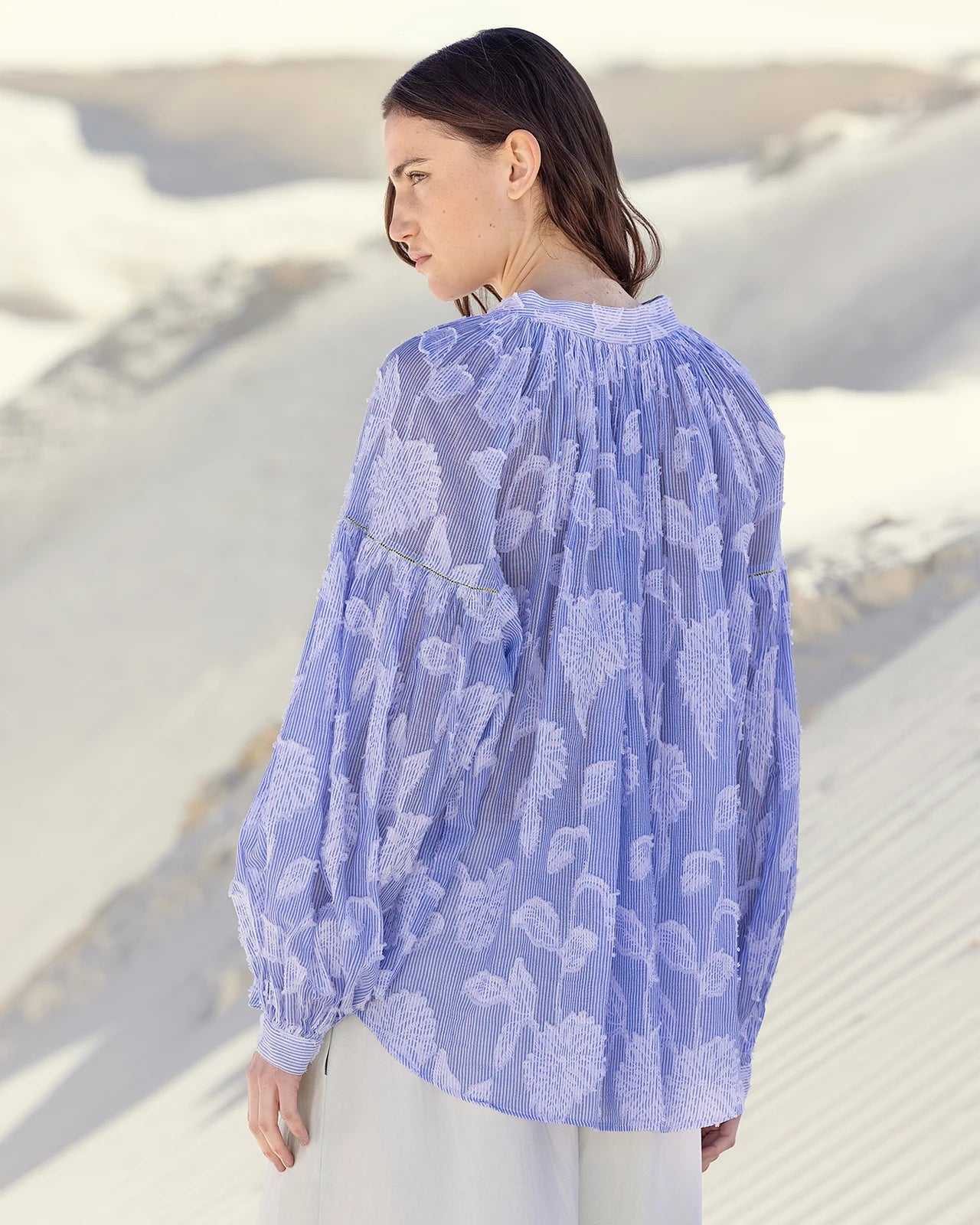 Thea Blue Blouse