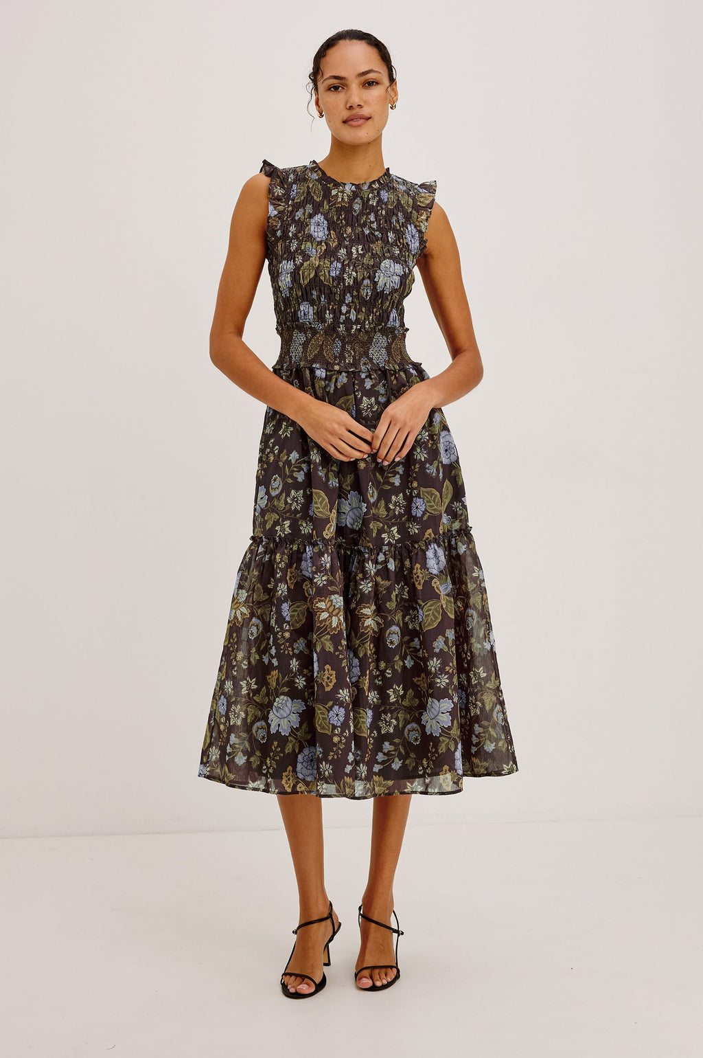 Vivier Midi Dress - Willow