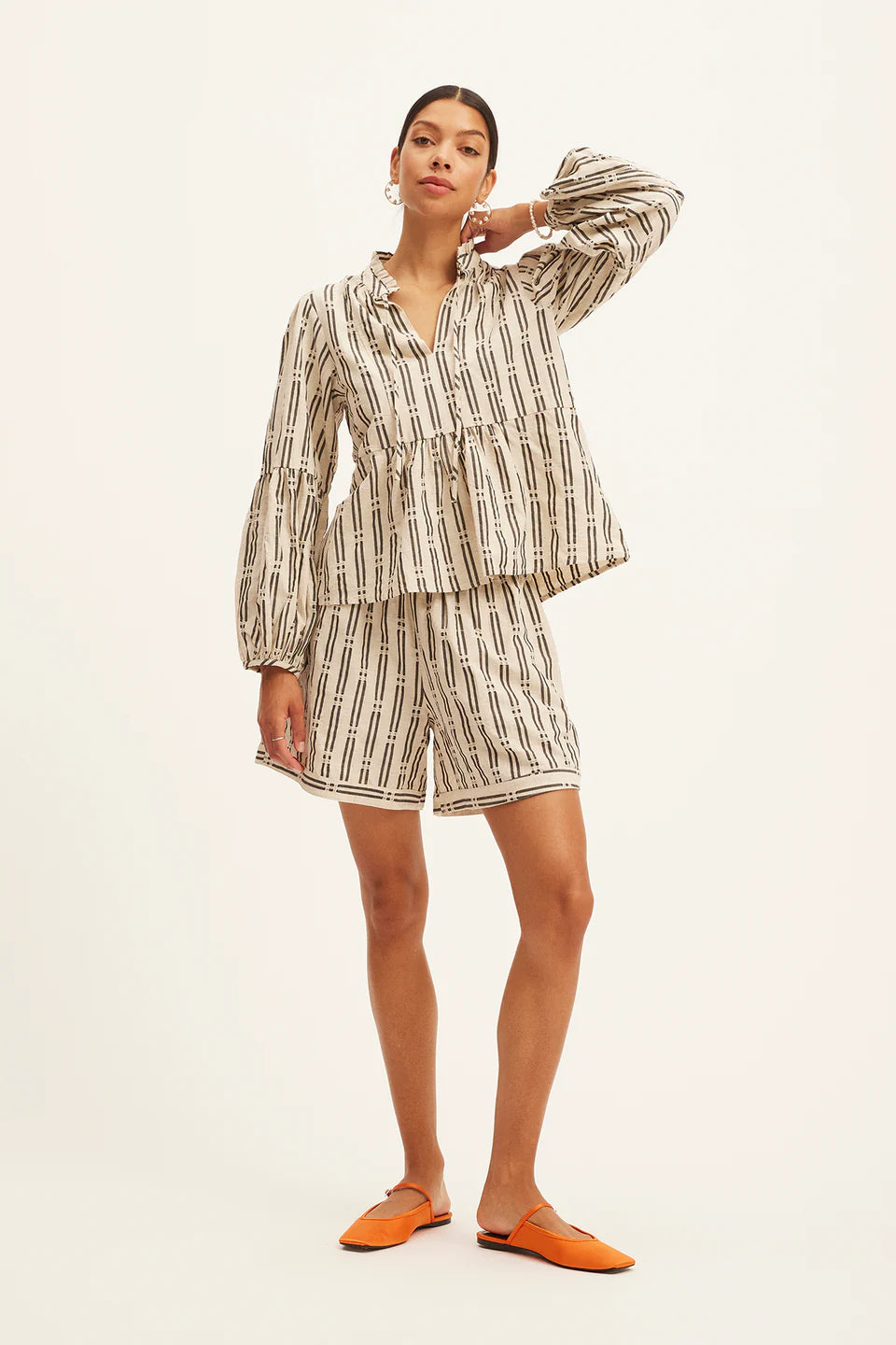 Vacie Shorts - Ecru