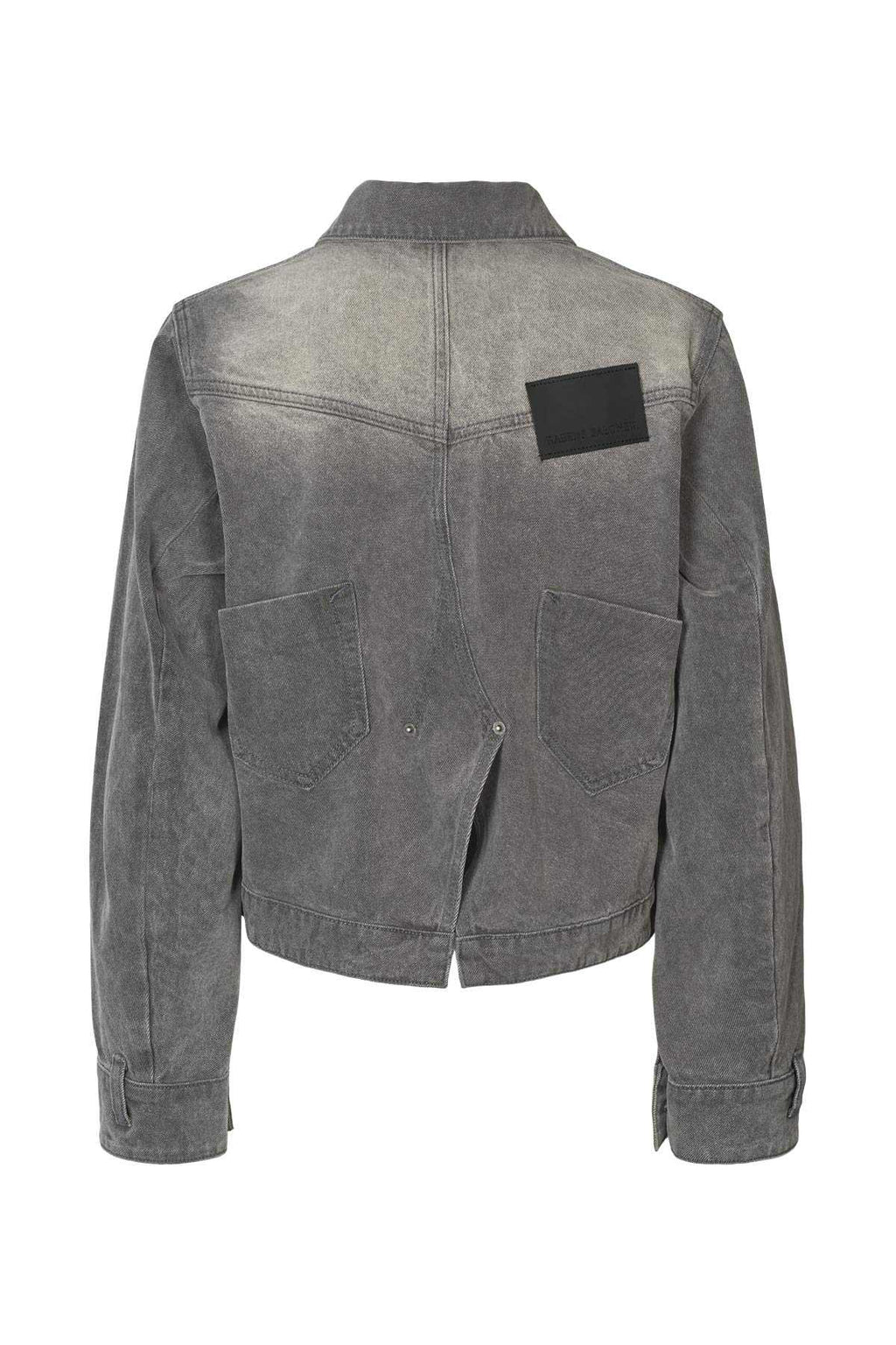 Janny Grey Denim Jacket