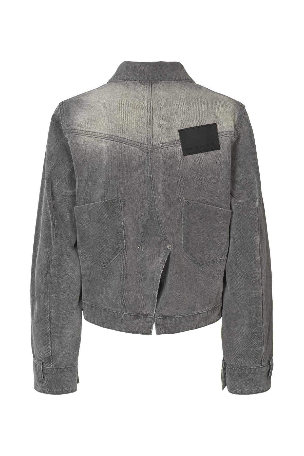 Janny Grey Denim Jacket