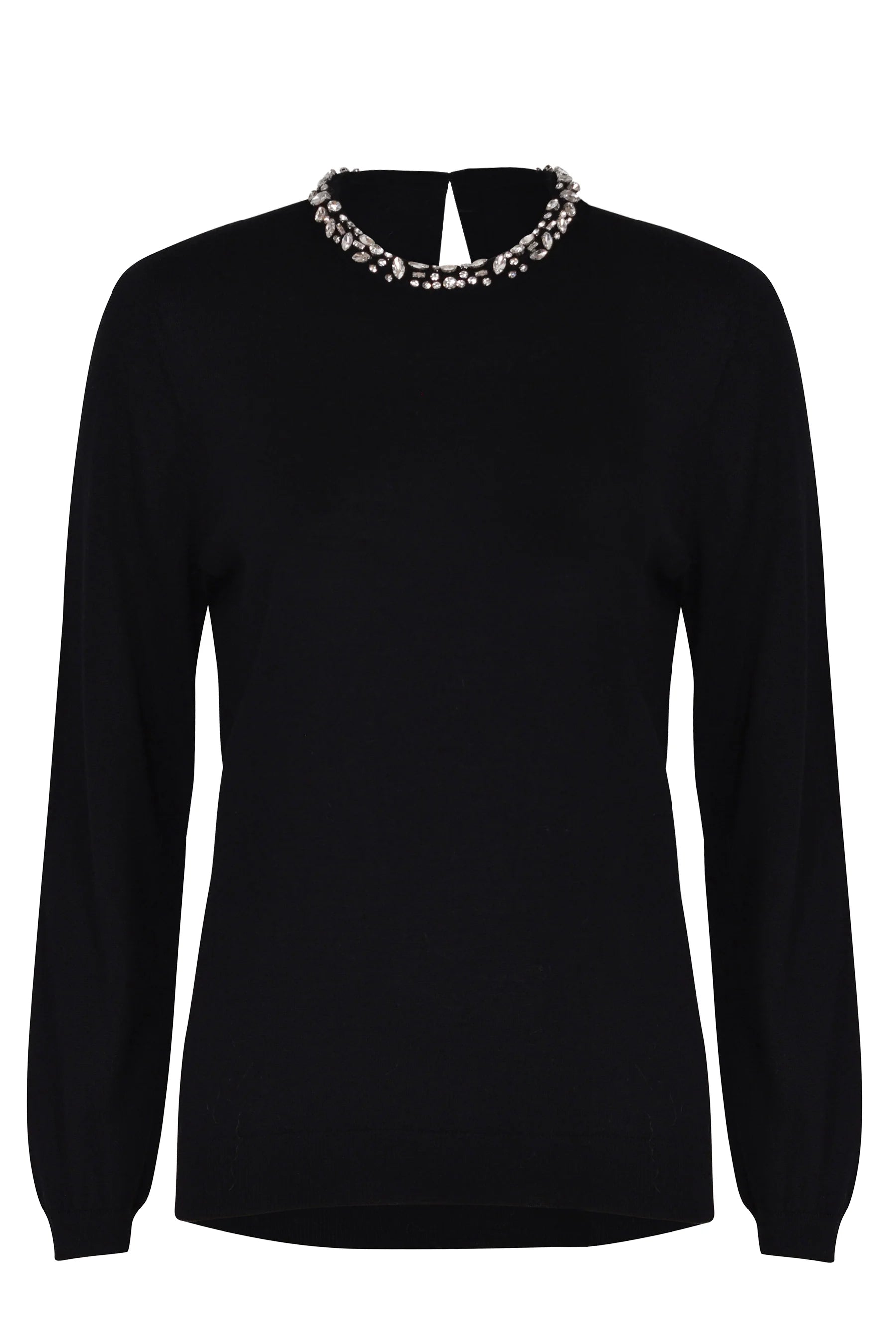 Husk Jewel Neck