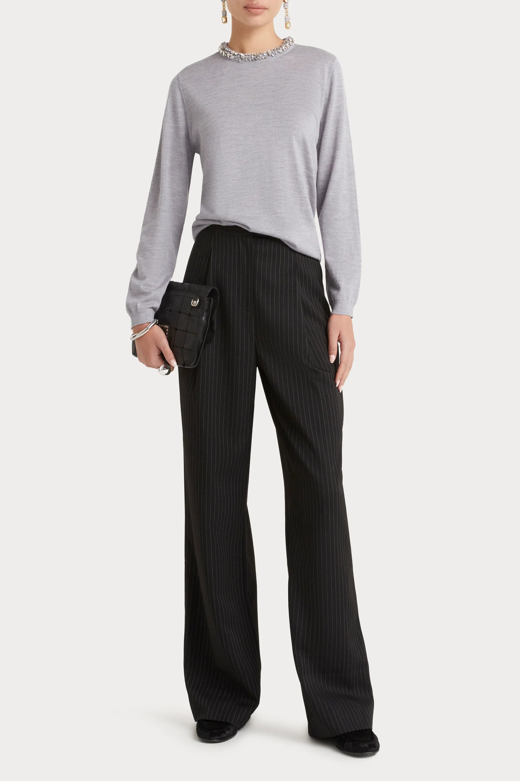 Husk Jewel Neck