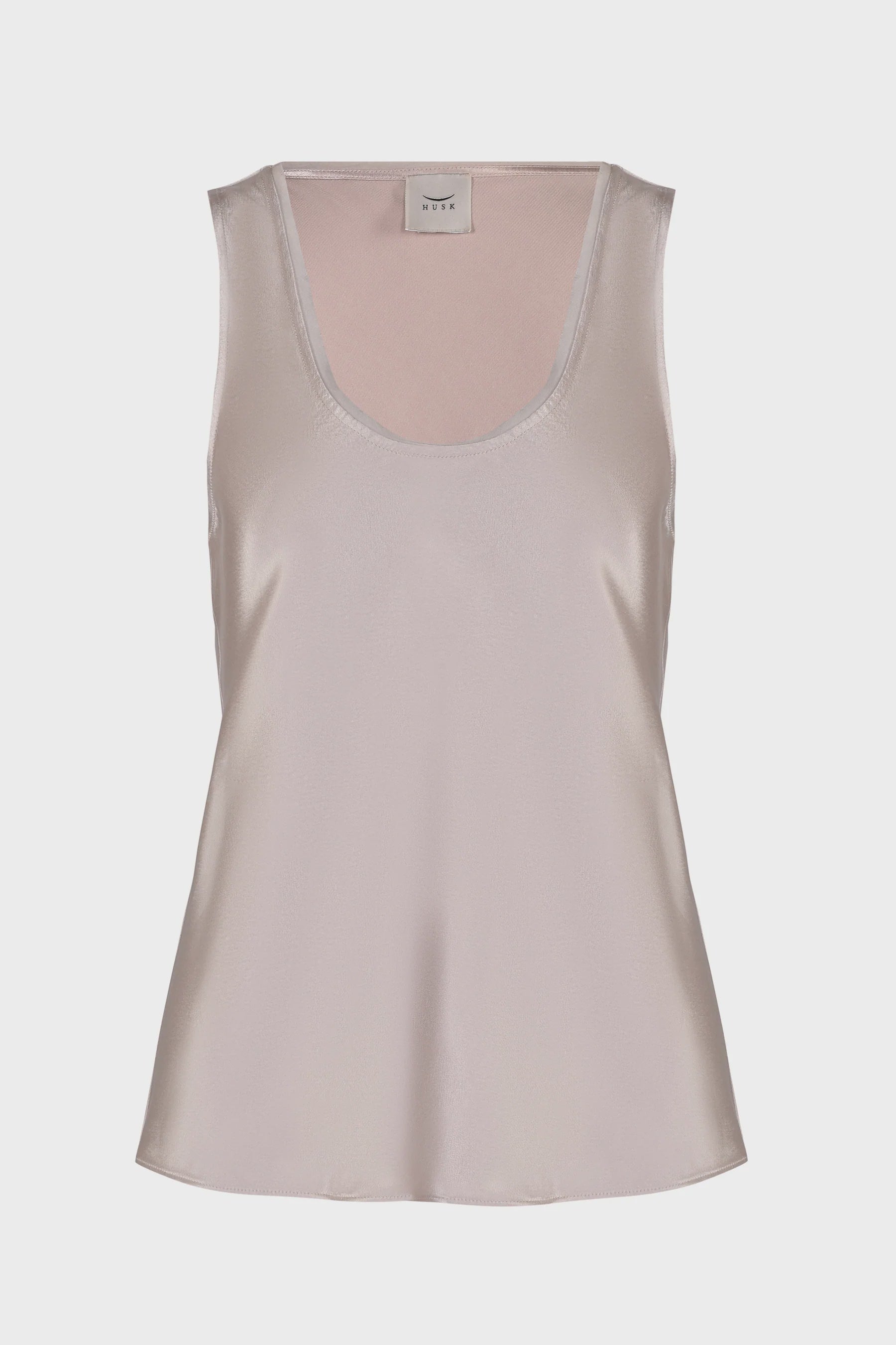 Husk Satin Cami - Stone