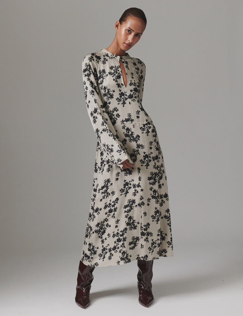 Walker Dress - Stretched Floral
