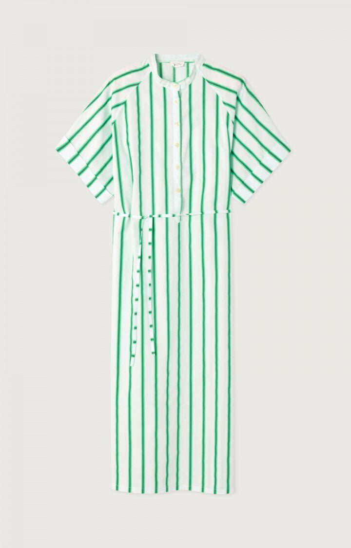 Zatybay Dress - Lagoon Stripes