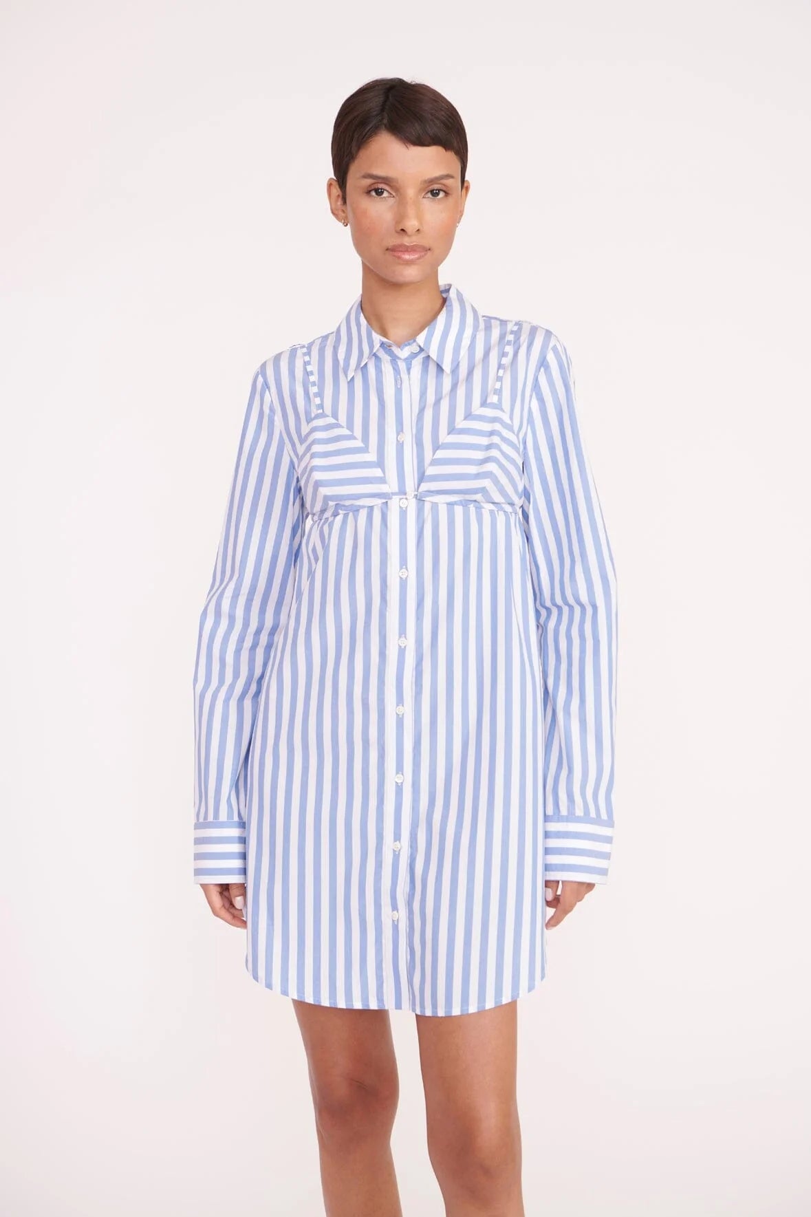 Alita Tunic in Sea Stripe