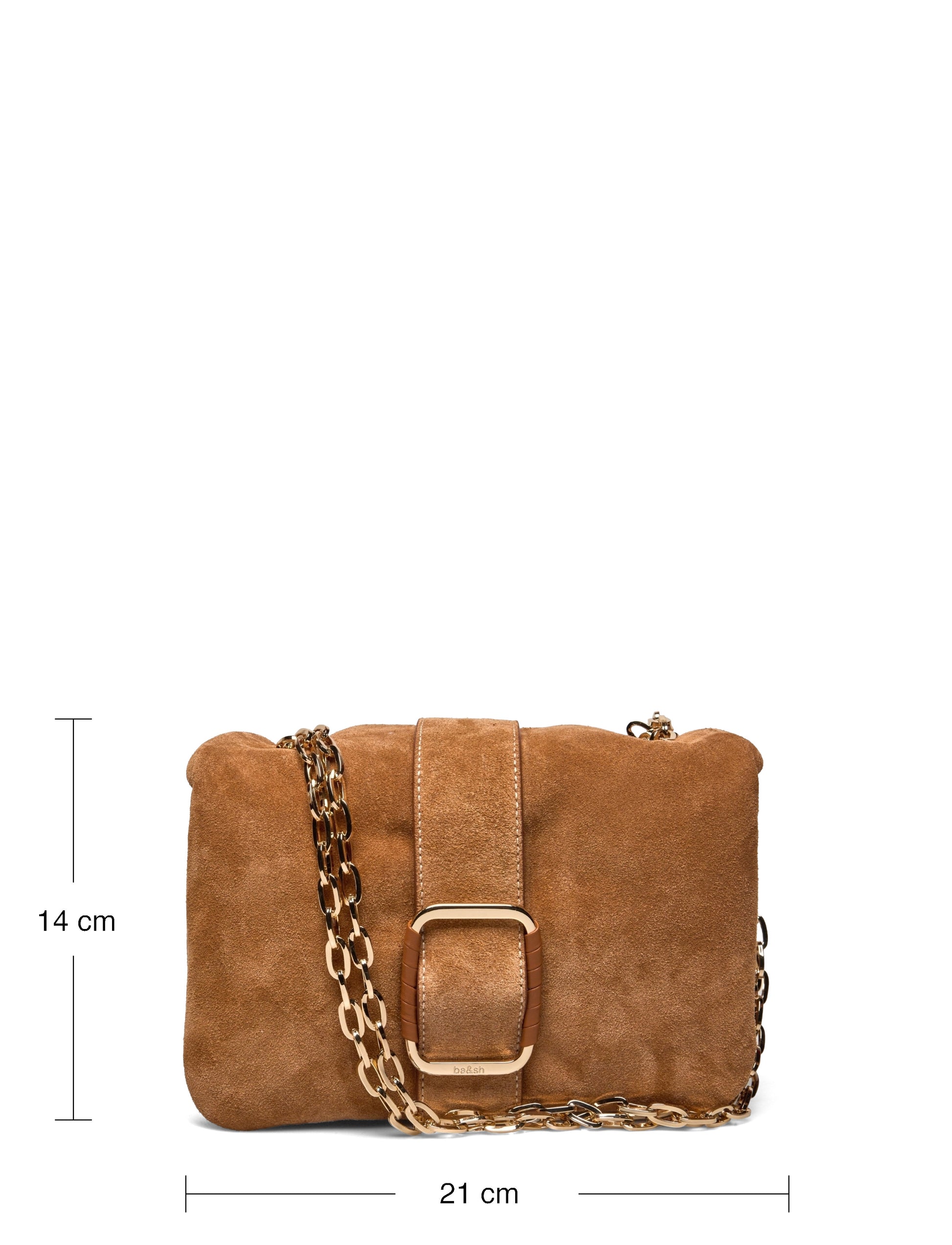 Teddy Puffed Suede Sac