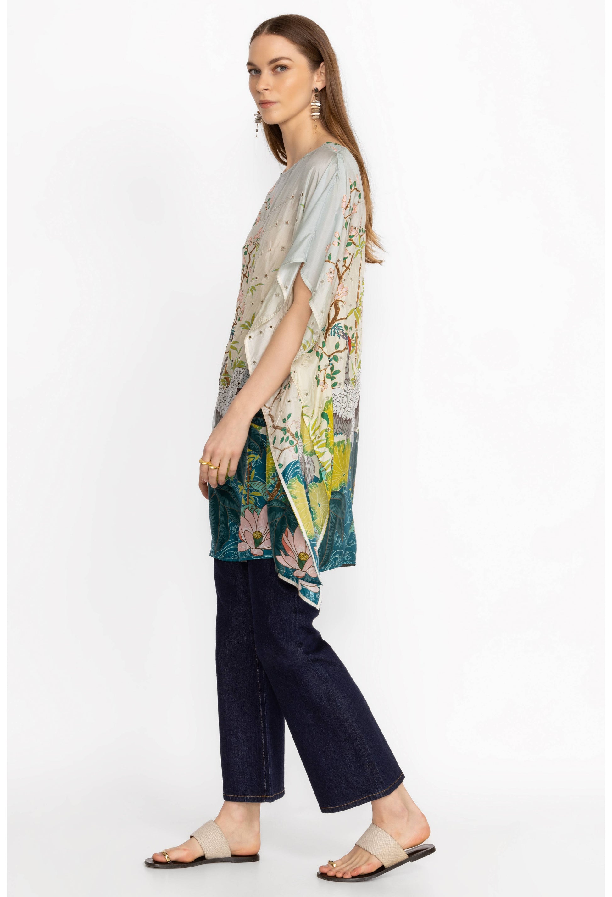 Pribasa Eyelet Poncho - S/M