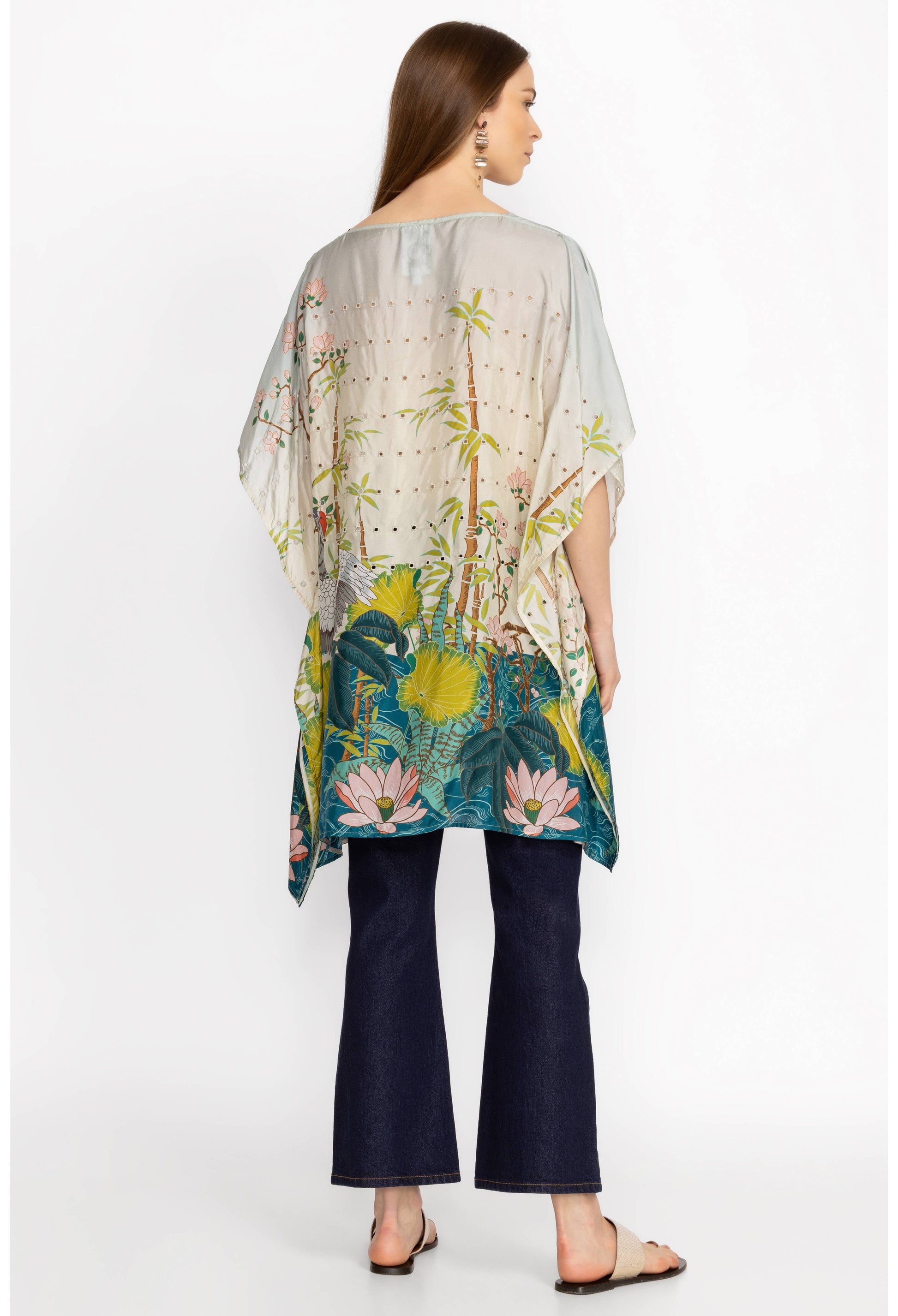 Pribasa Eyelet Poncho - S/M