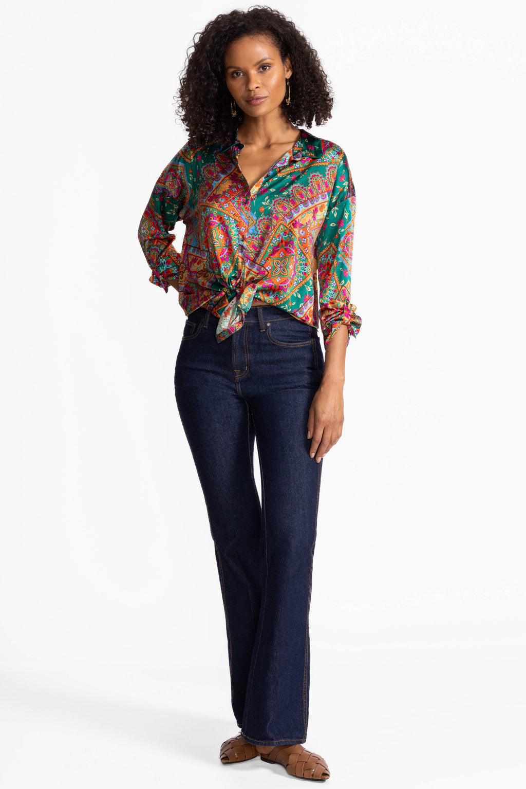Slim Audrey Blouse - Bomi
