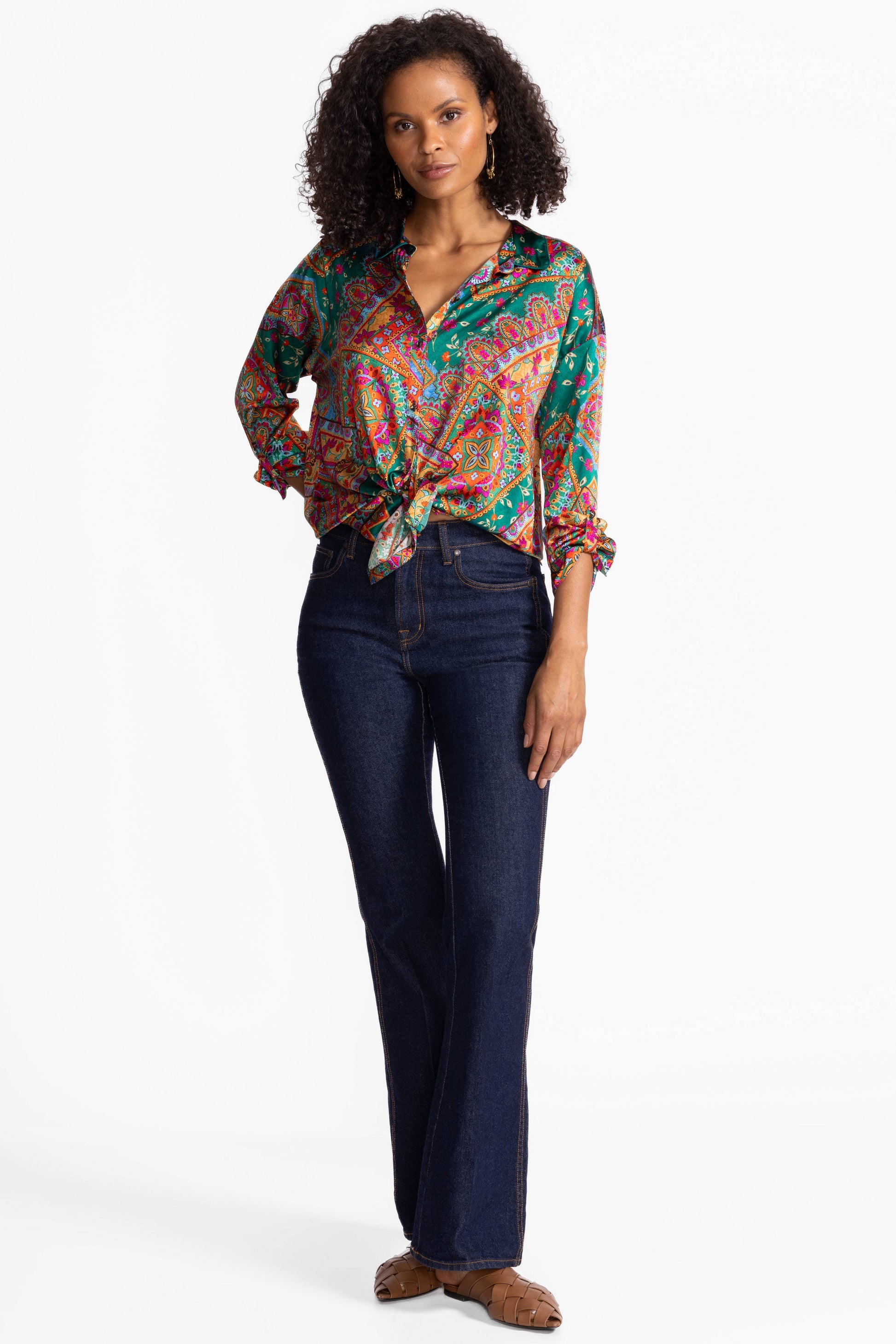 Slim Audrey Blouse - Bomi