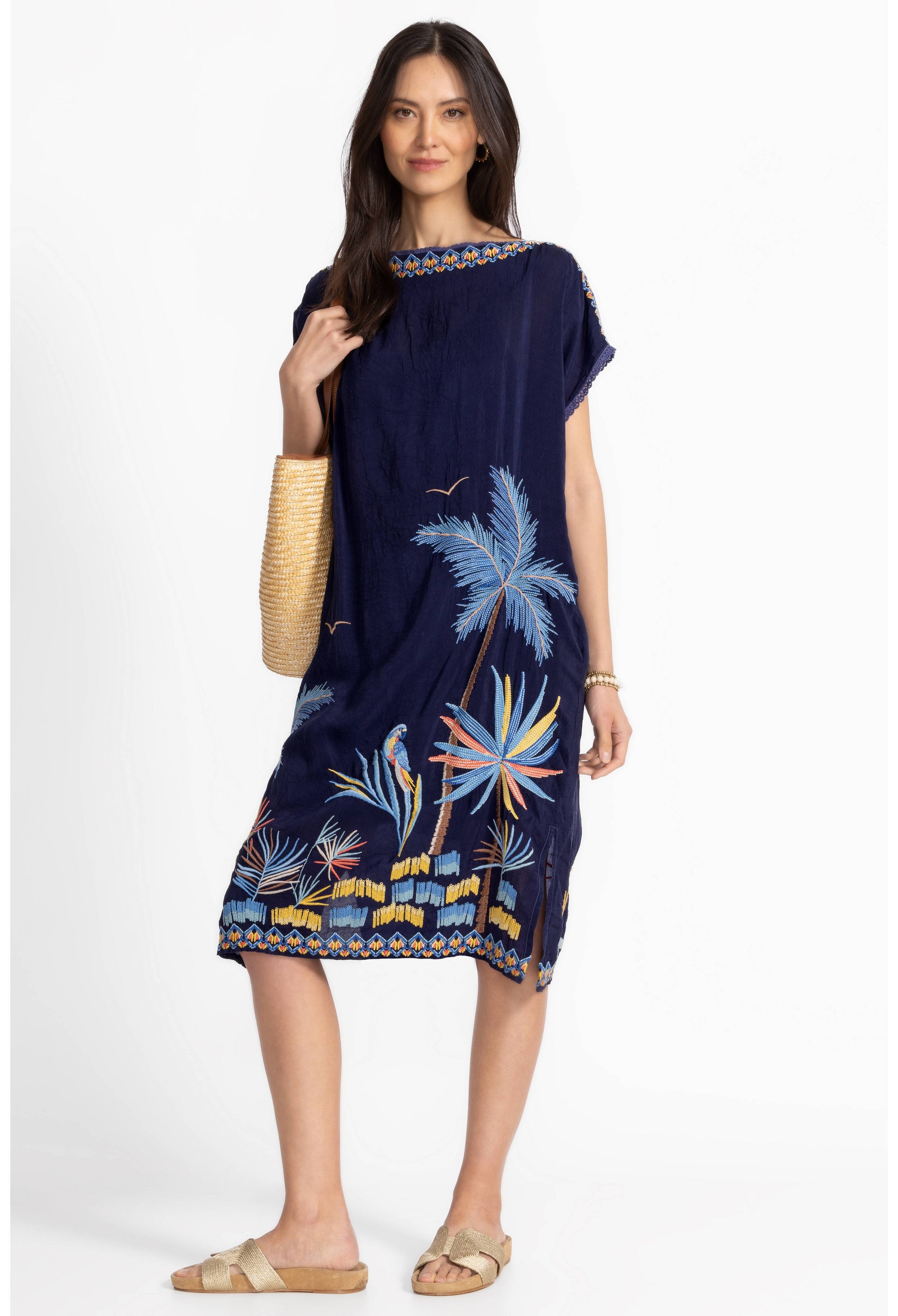 Palm Beach Dress - Blue Night