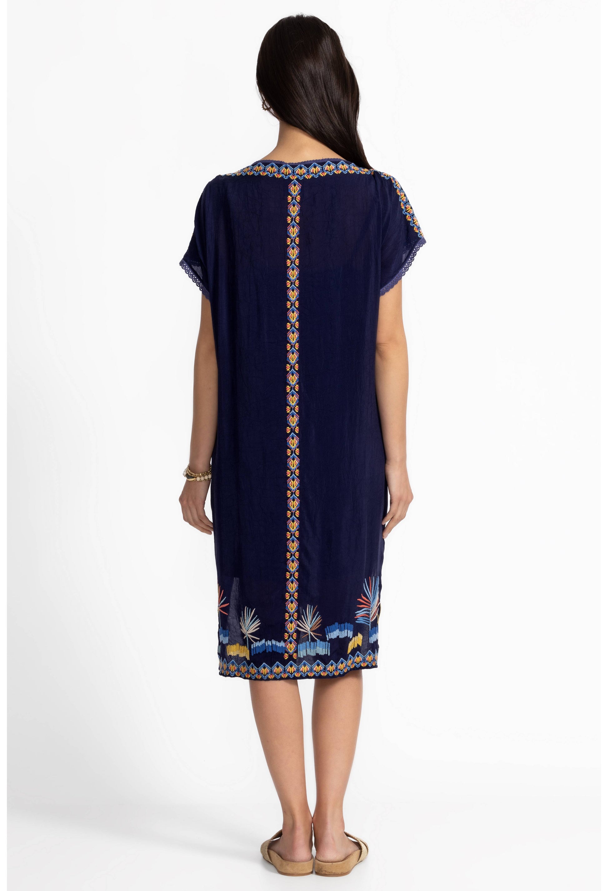 Palm Beach Dress - Blue Night