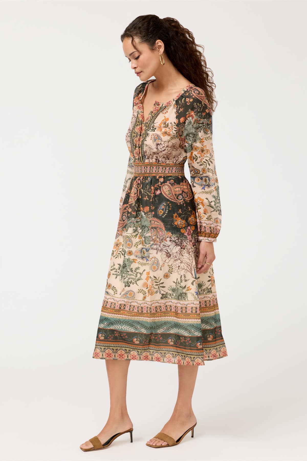 Michaella Dress - Solana Scarf
