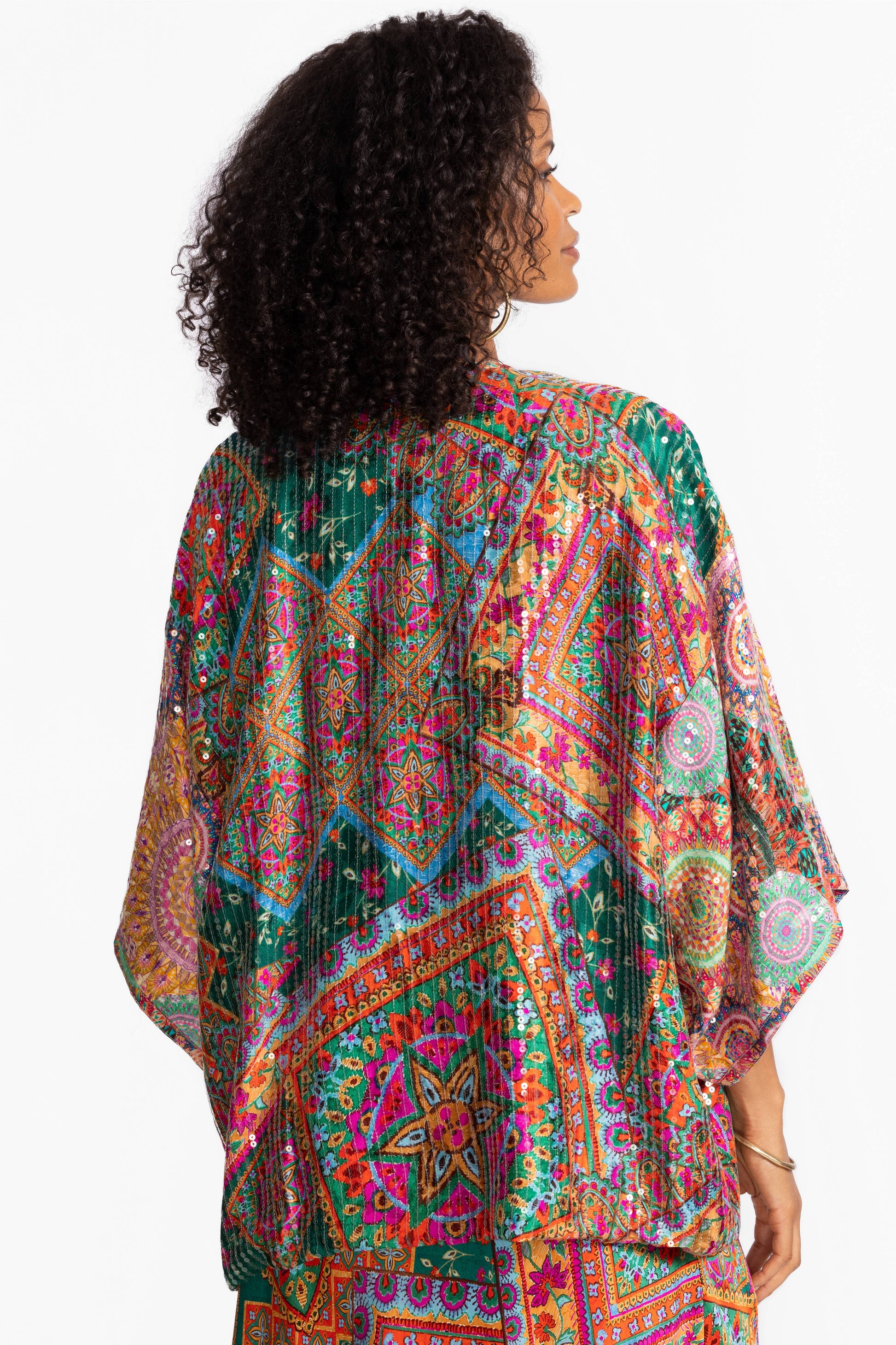 Bomi Sequin Kimono - S