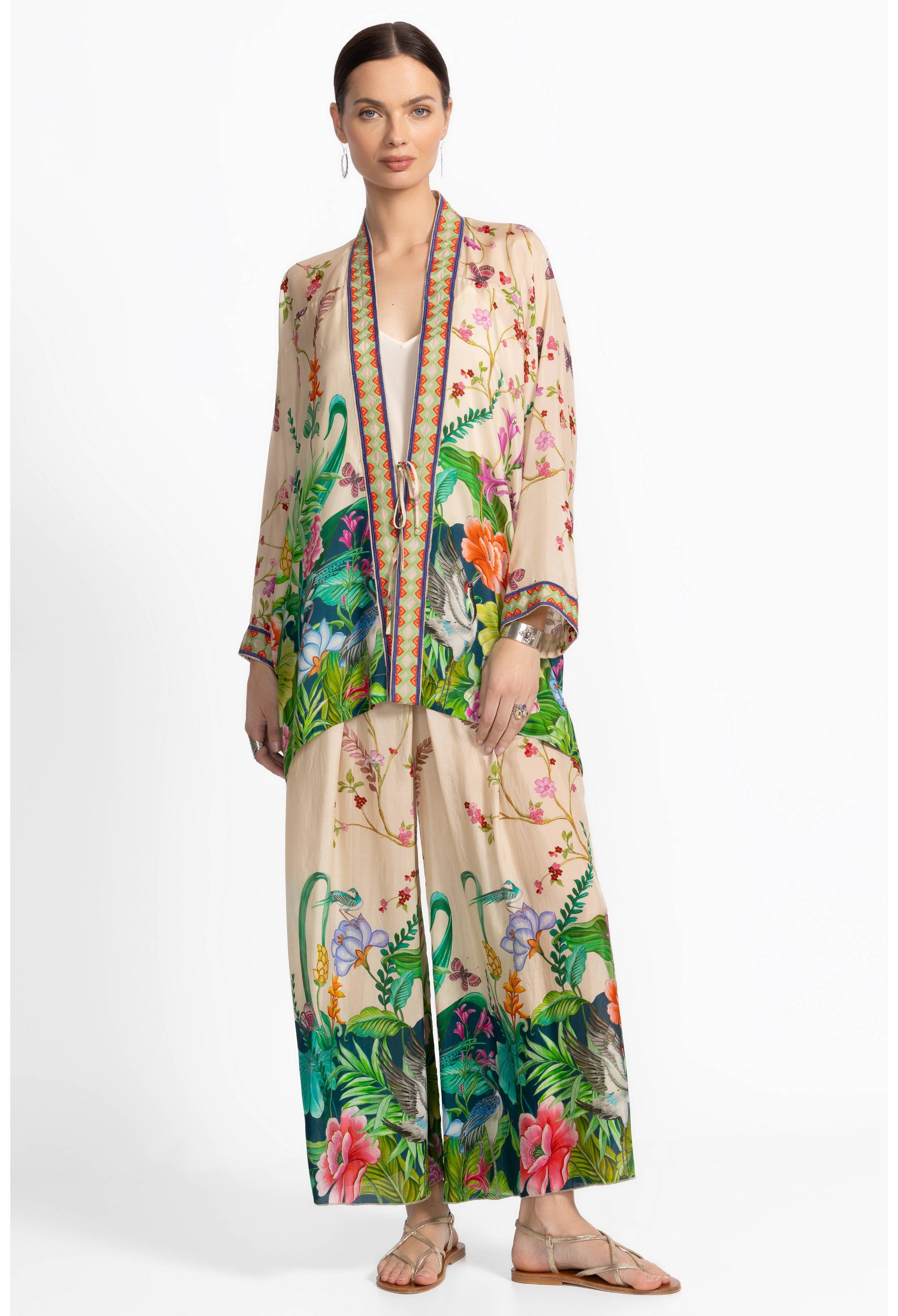 Shae Printed Kimono