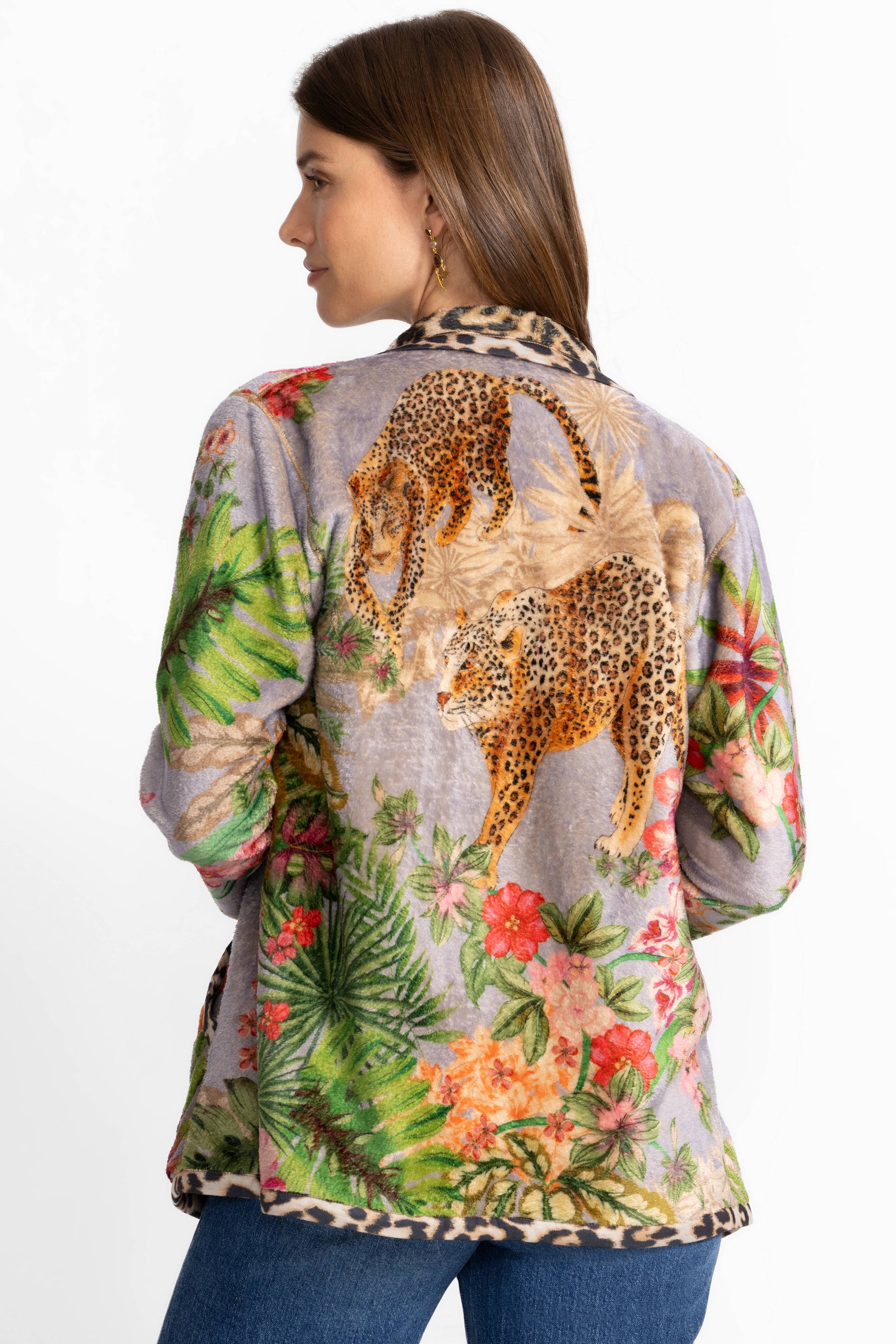Joan Wrap Sherpa Jacket Bellina
