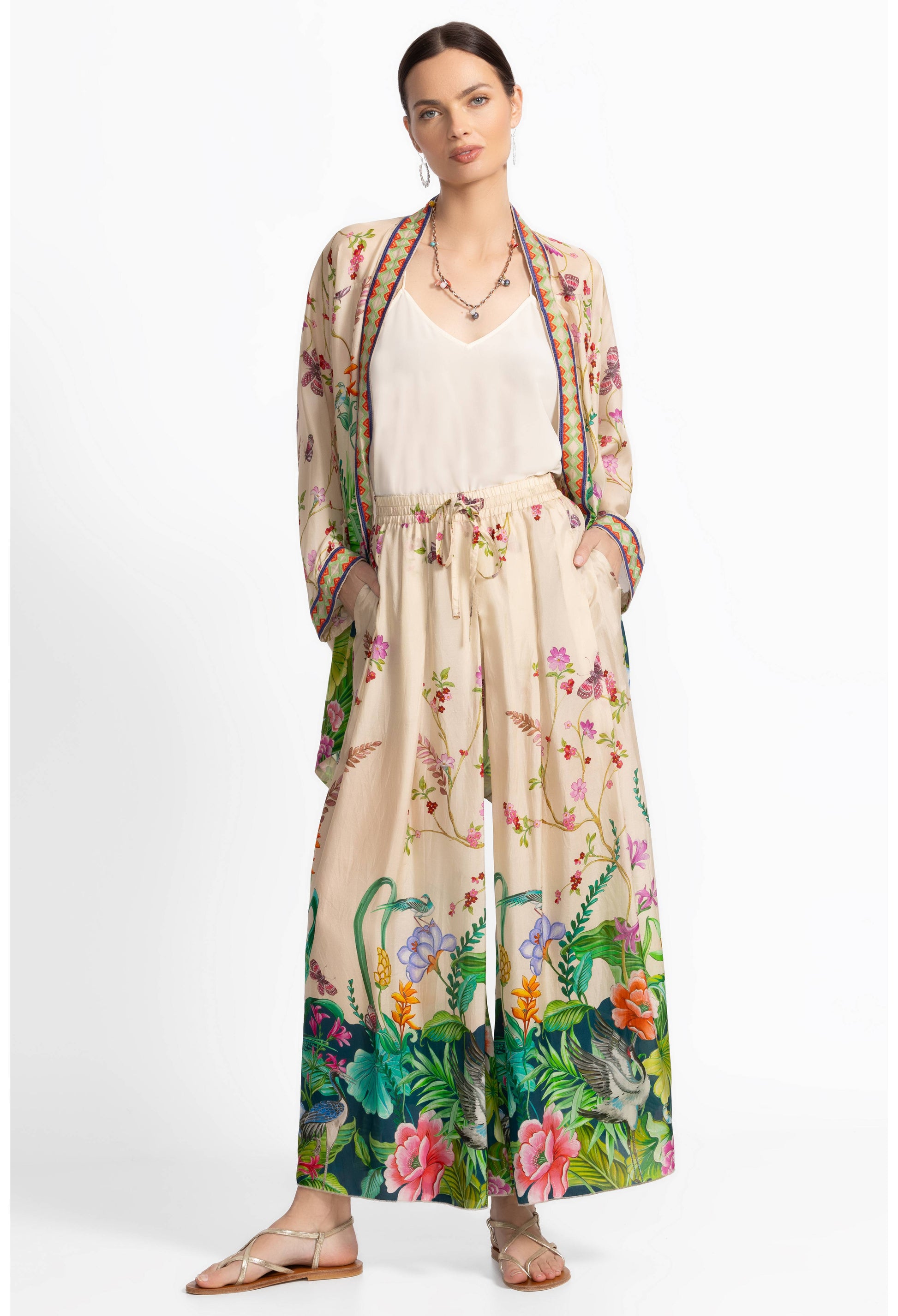 Shae Printed Kimono