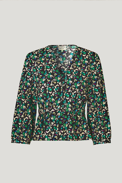 Mayzie Blouse Black Dandy Flower