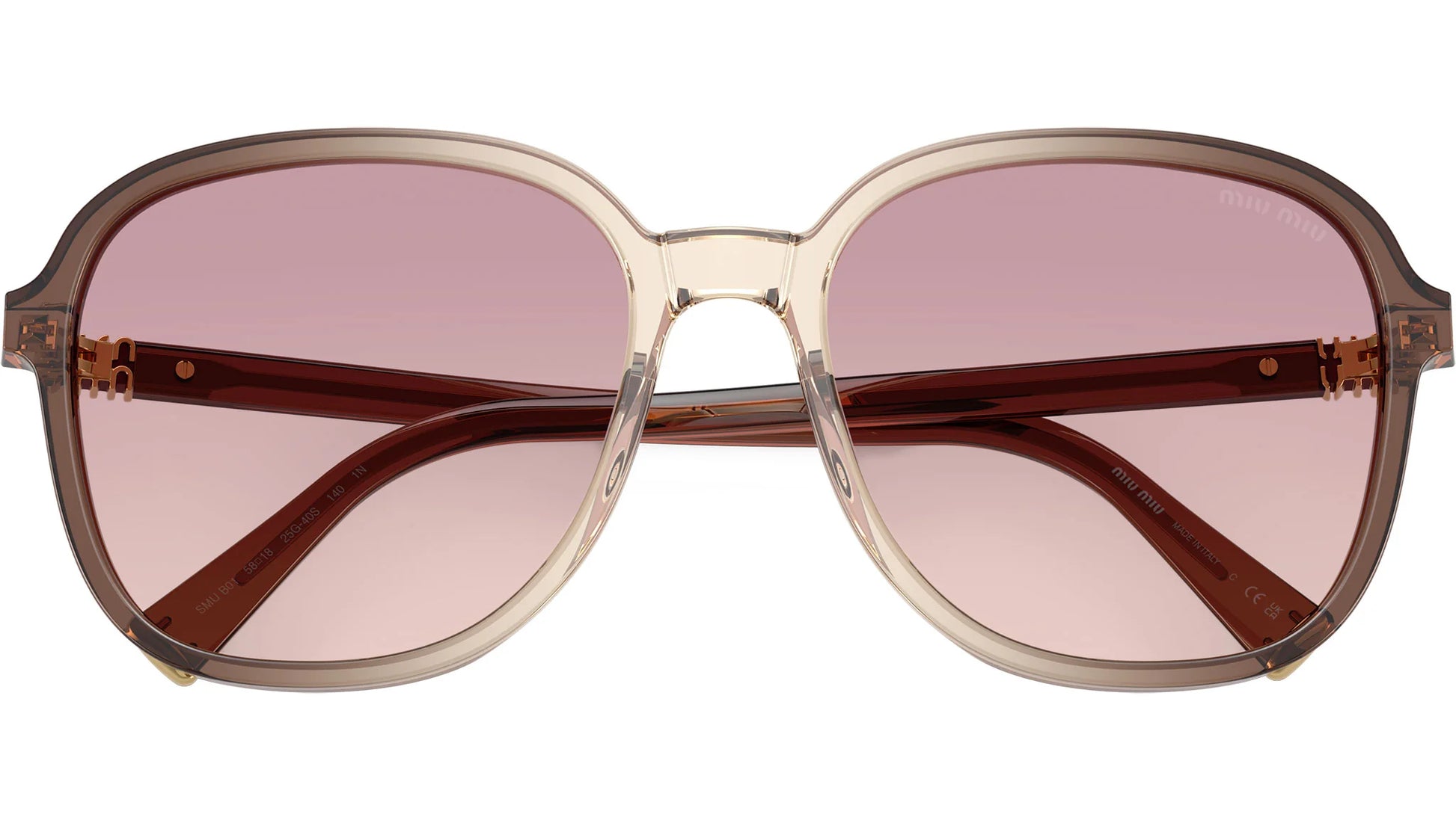 Sunglasses OMU BO1S - Light Brown Gradient Frame