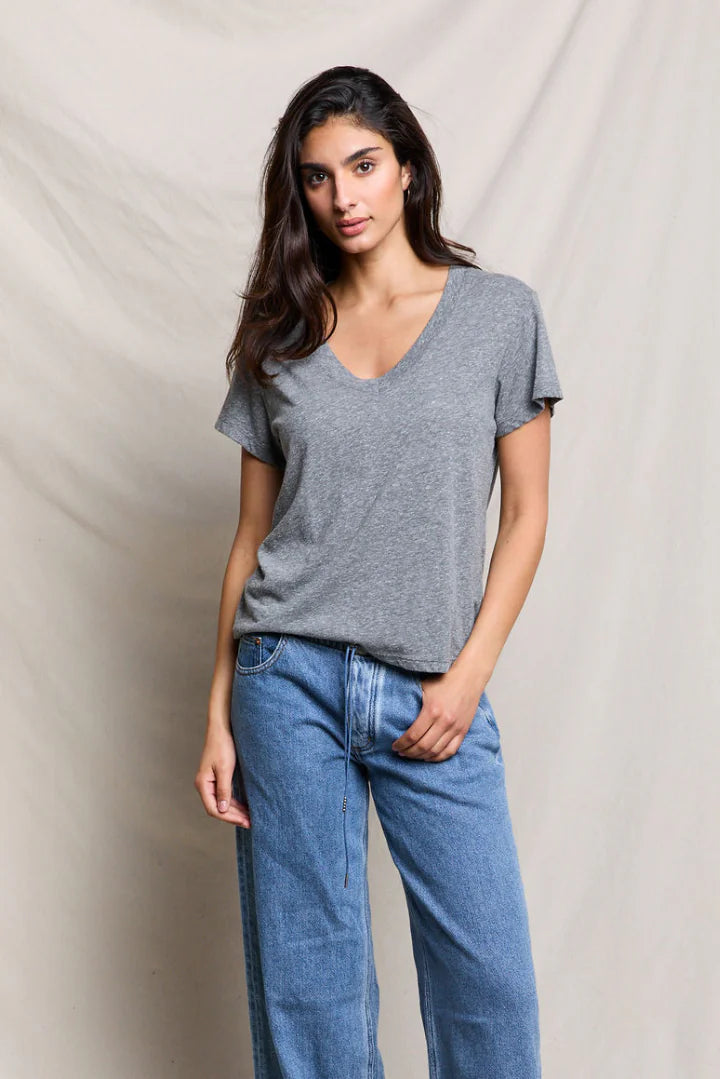 Hendrix Tee - Heather Grey