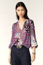 Blair Violet Blouse