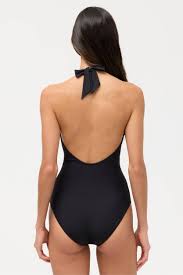 Halter Onepiece - Scabiosa
