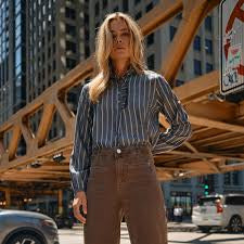 Biles Stripe Blouse