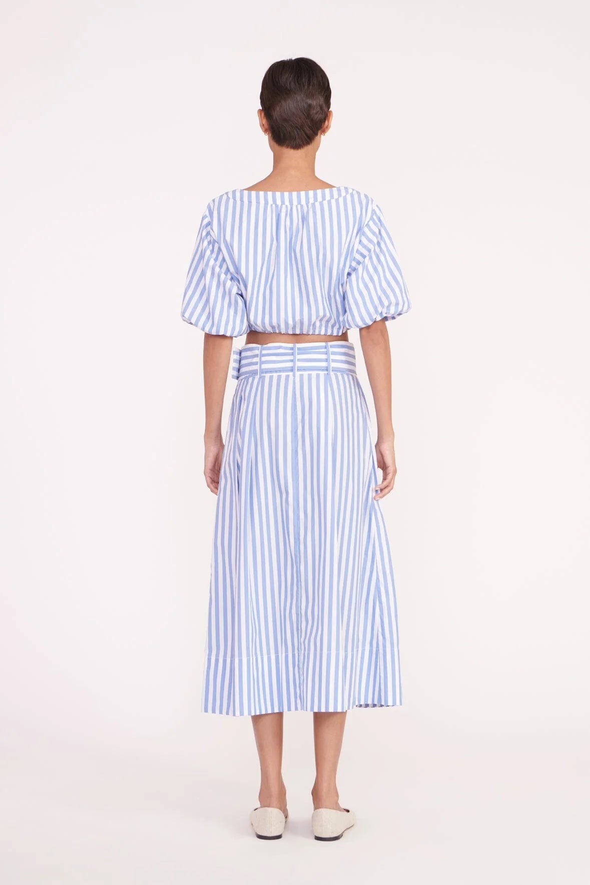 Kingsley Skirt in Sea Stripe