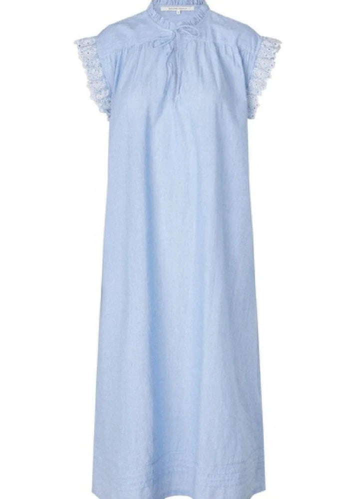 Laure Blue Stripe Dress