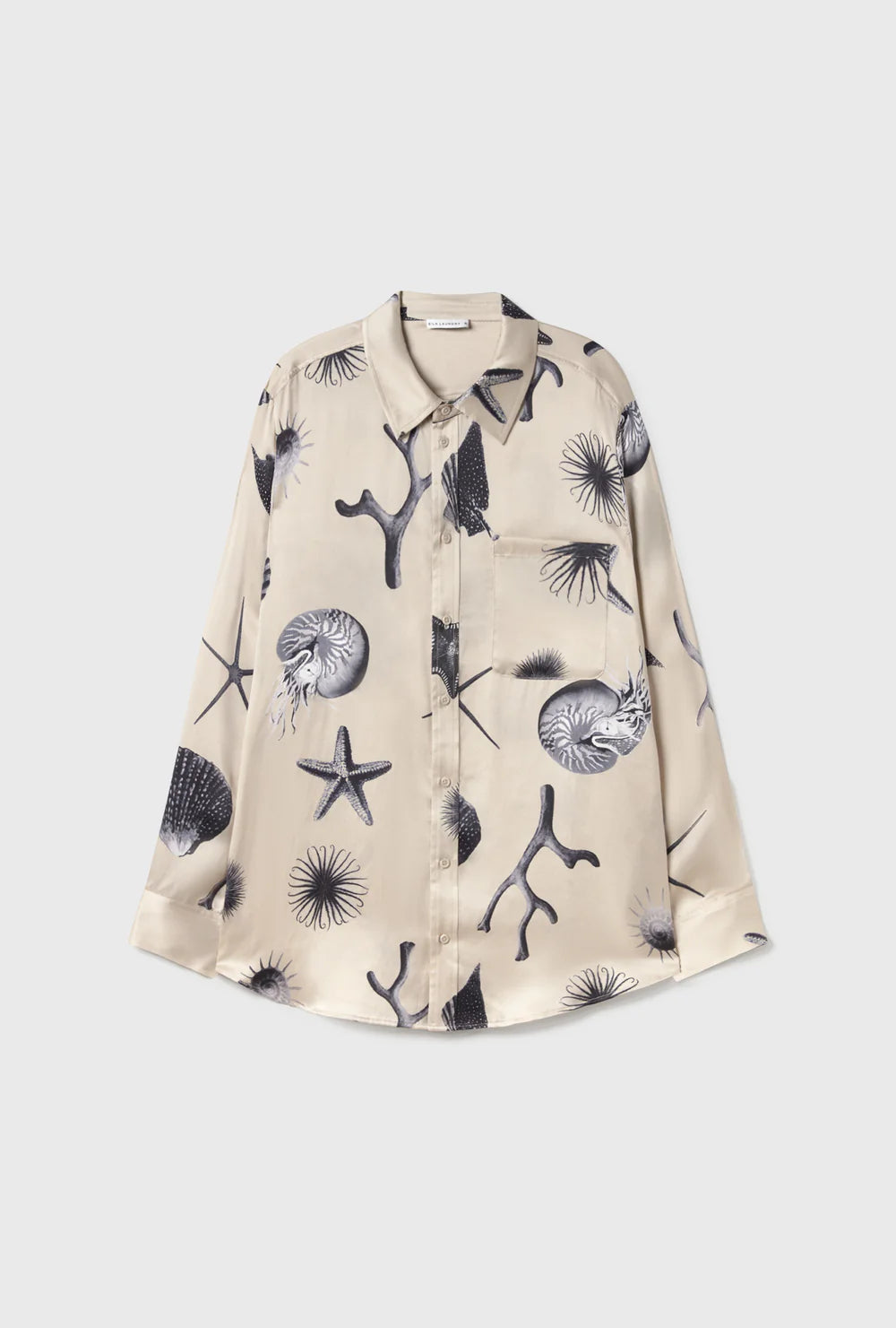 Boyfriend Shirt - Seashells