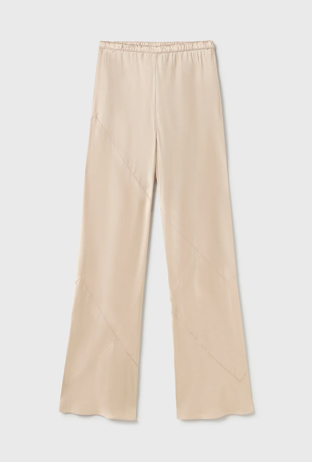 Splice Bias Cut Pants - Hazelnut