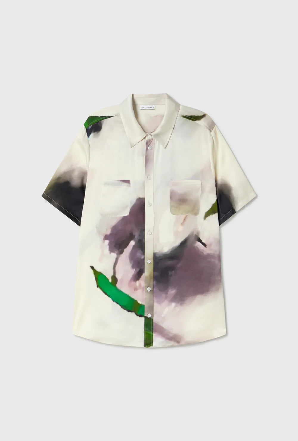 Short Sleeve Boyfriend Shirt - Phosphate