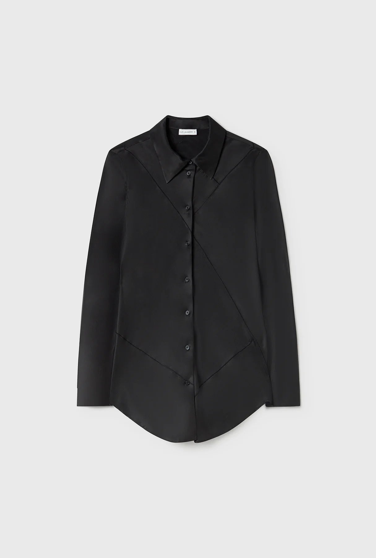 Splice Bias Cut Shirt
