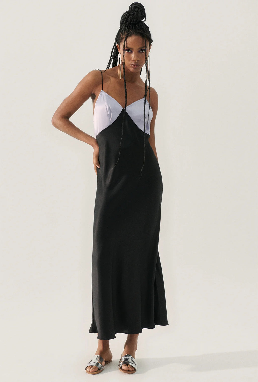 Deco Rouleau Lavender/Black