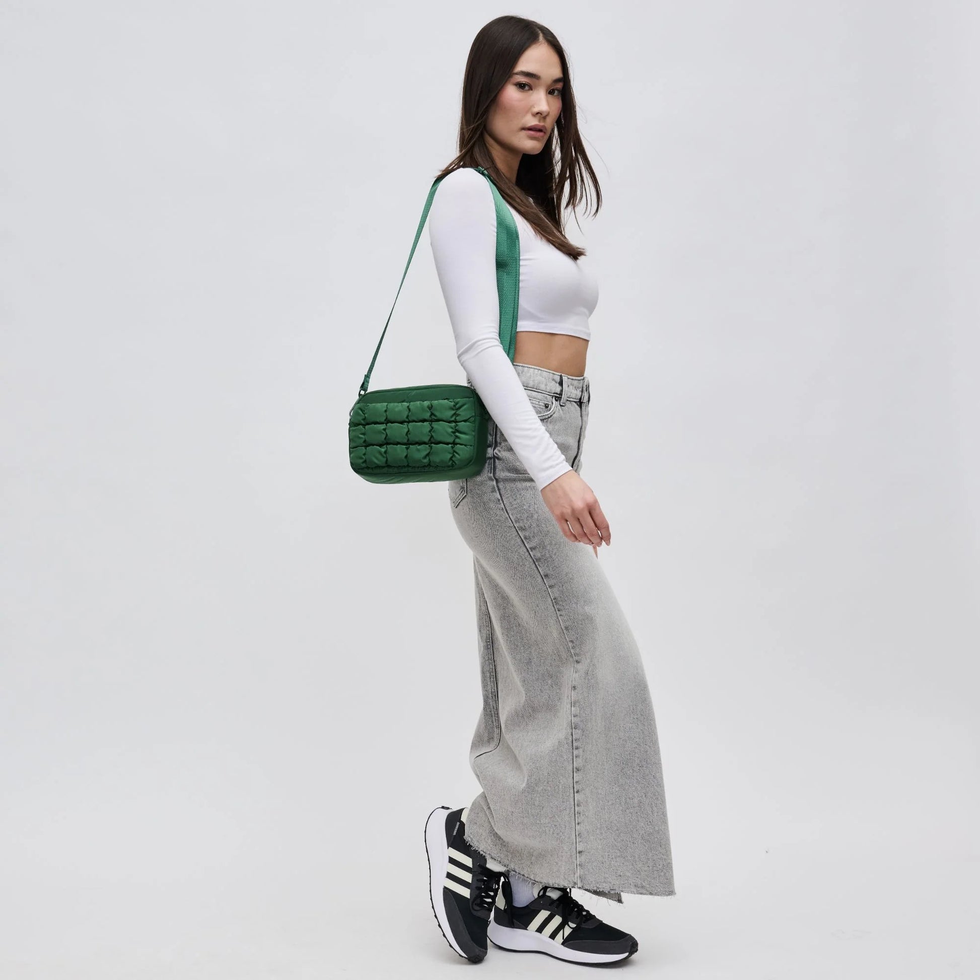 Inspiration Quilted Nylon Crossbody