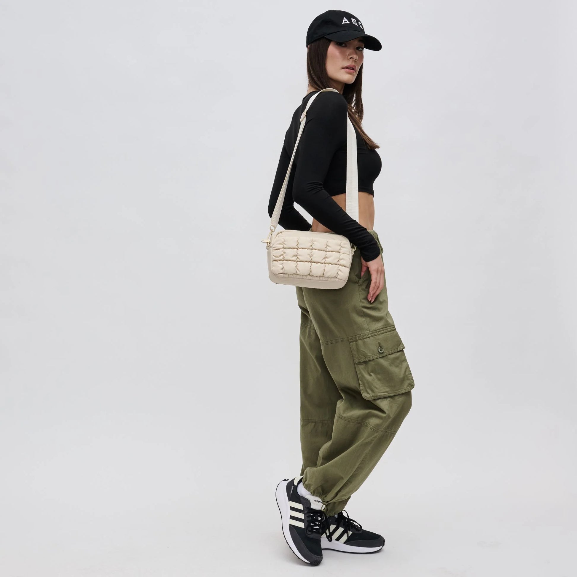 Inspiration Quilted Nylon Crossbody
