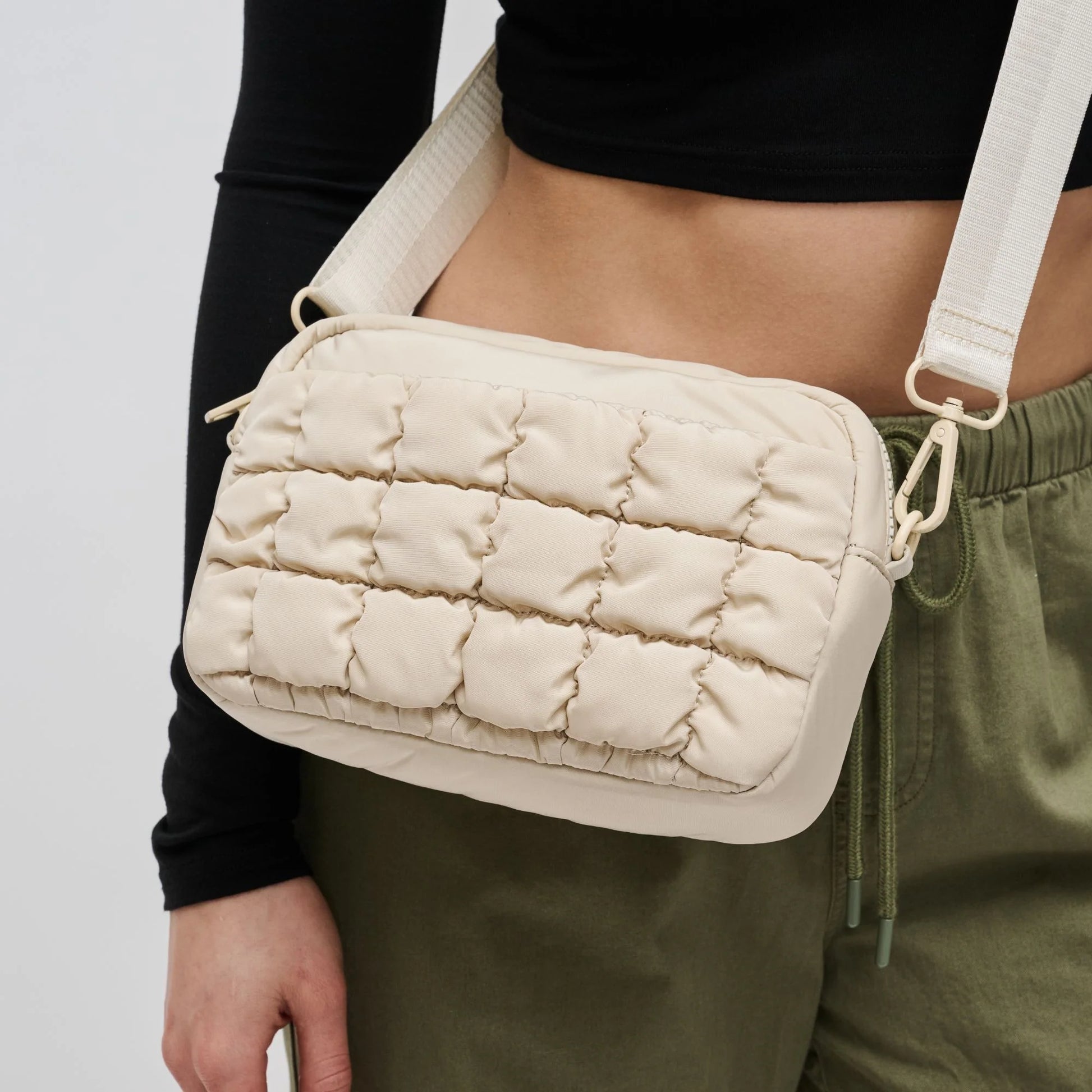Inspiration Quilted Nylon Crossbody
