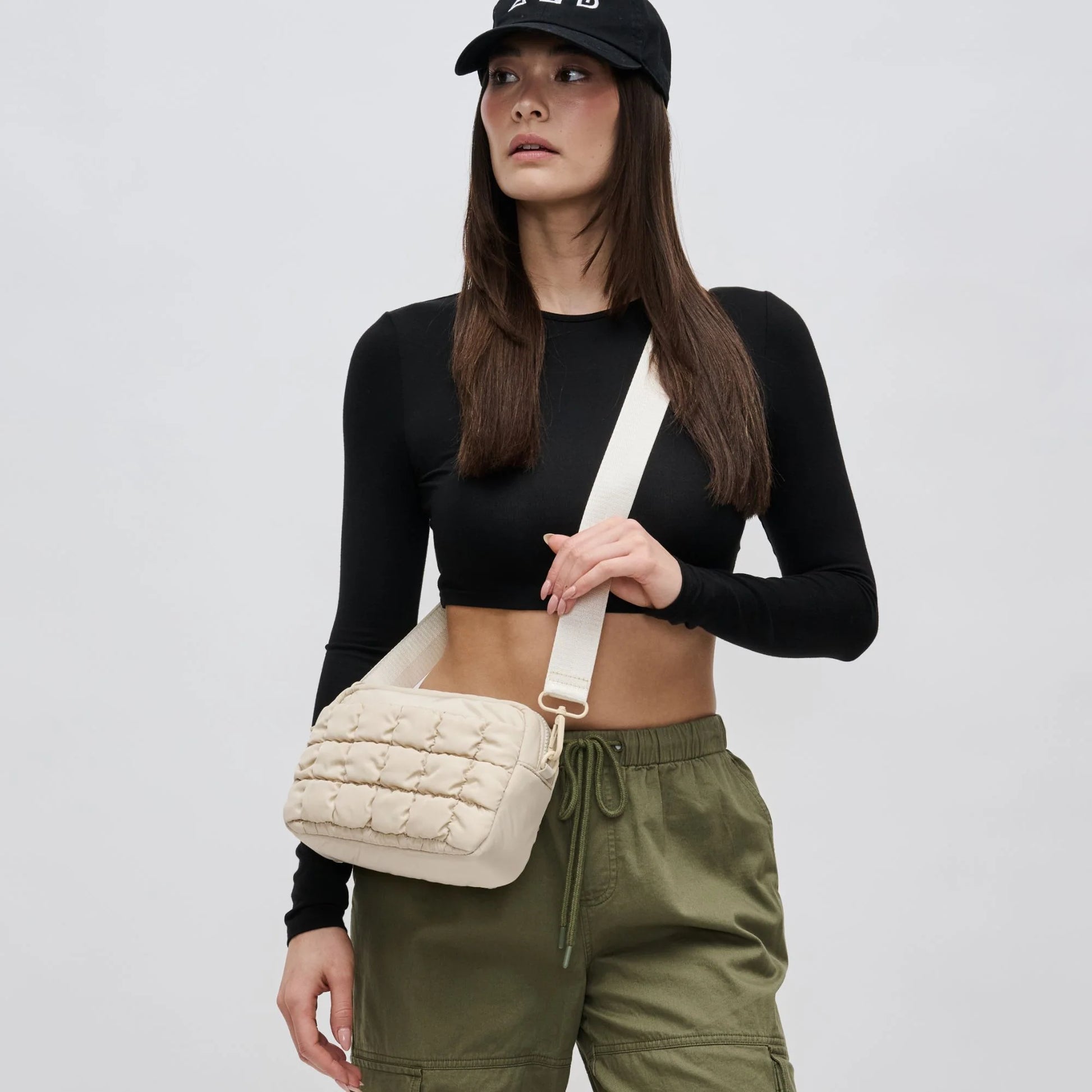 Inspiration Quilted Nylon Crossbody