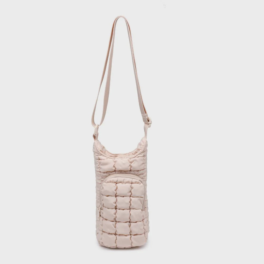 Let it Flow Quilted Water Bottle Crossbody