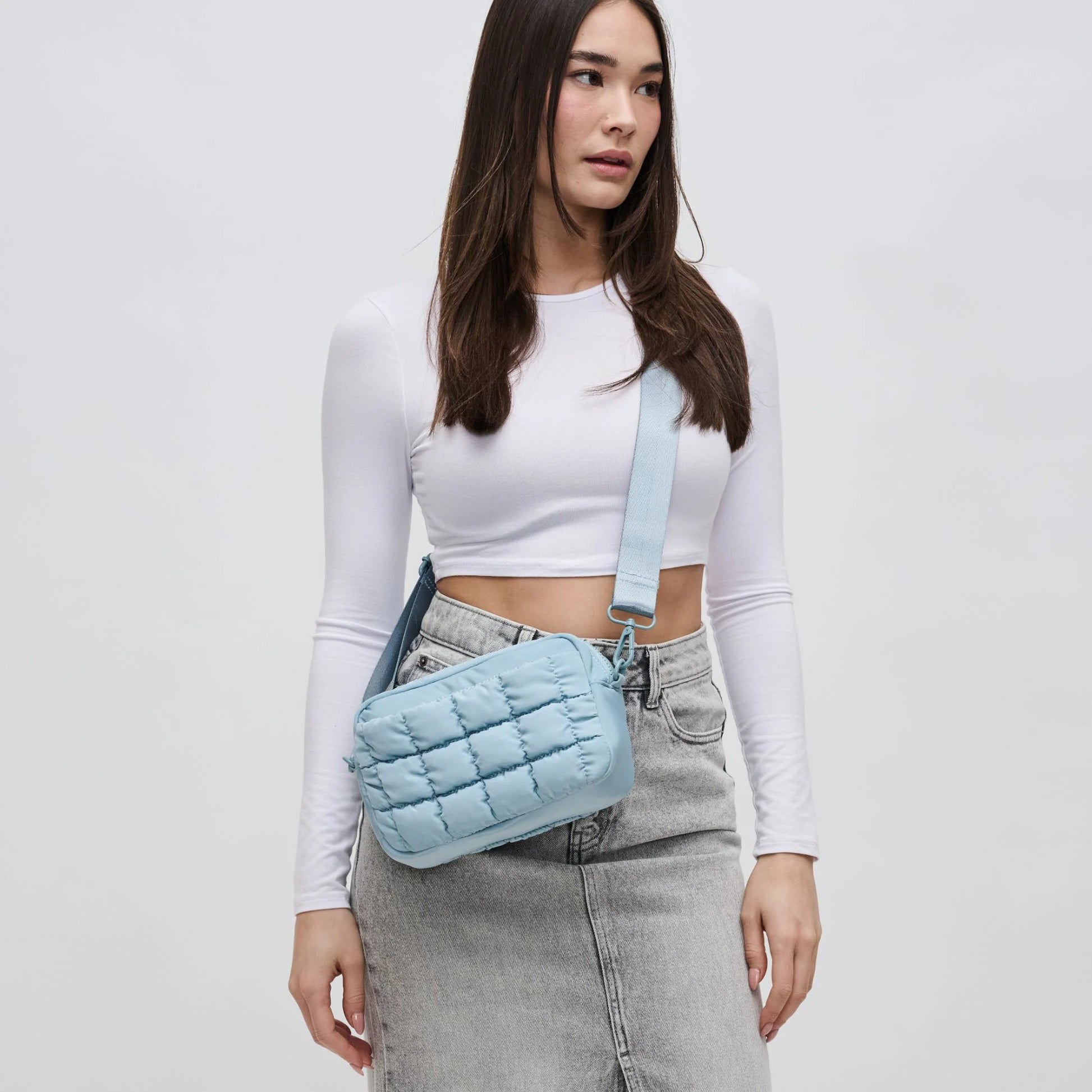 Inspiration Quilted Nylon Crossbody