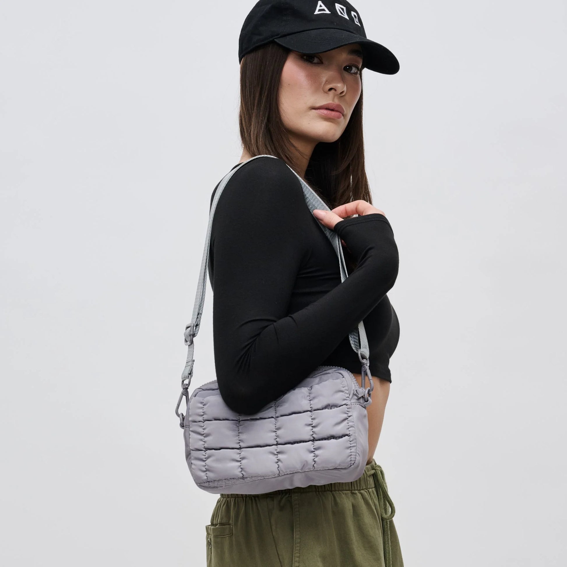 Inspiration Quilted Nylon Crossbody