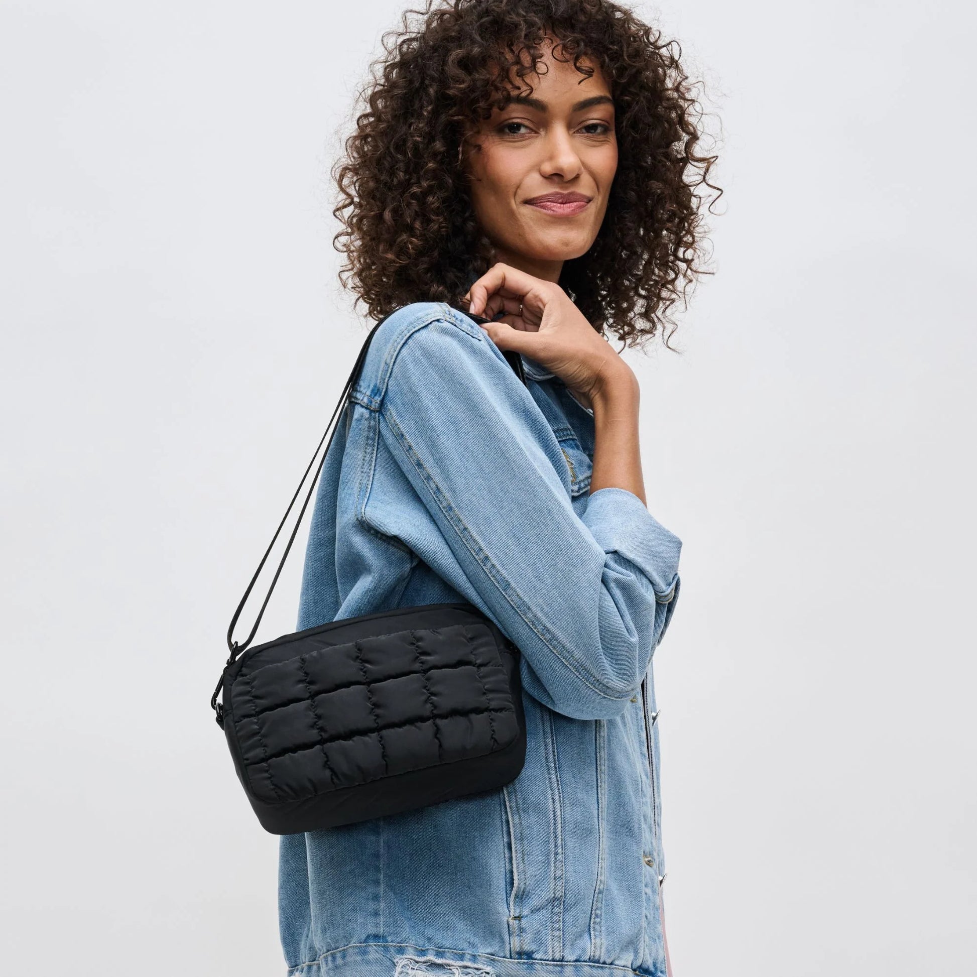 Inspiration Quilted Nylon Crossbody