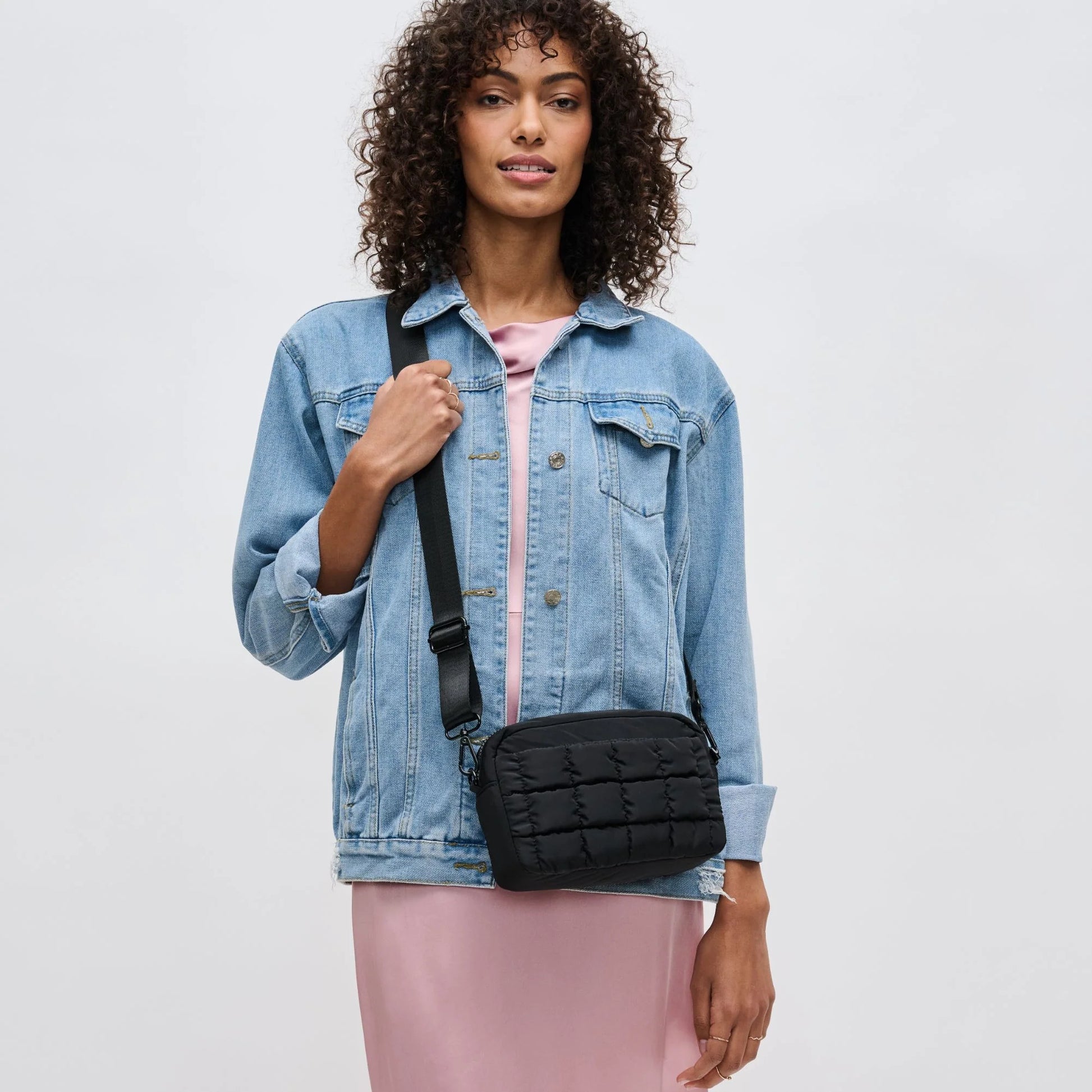 Inspiration Quilted Nylon Crossbody