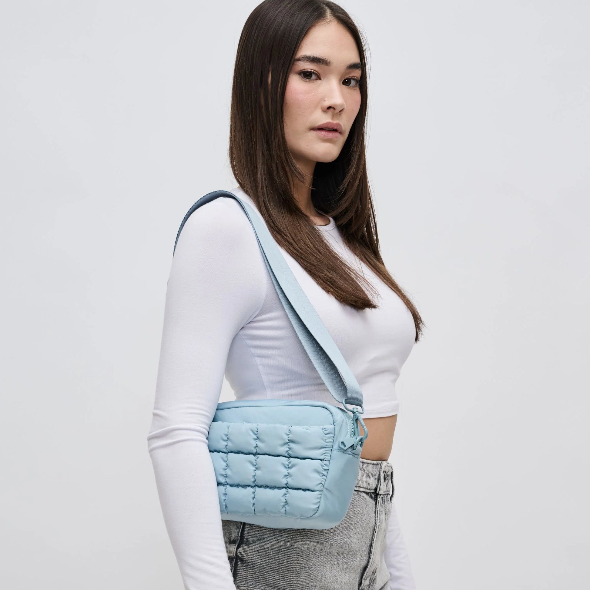 Inspiration Quilted Nylon Crossbody