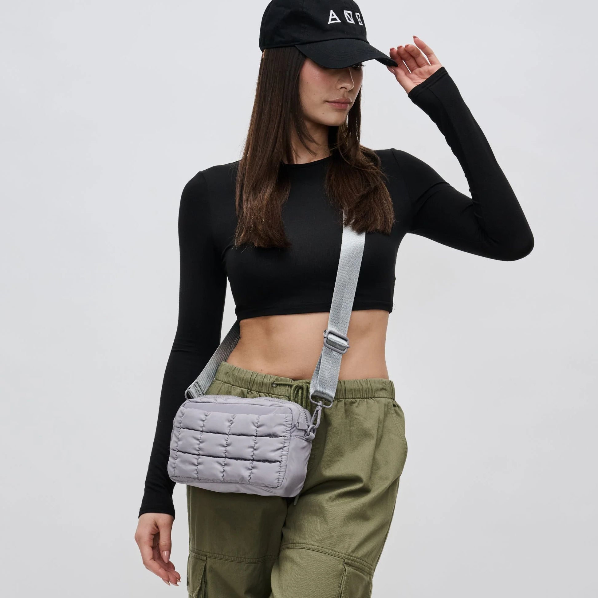 Inspiration Quilted Nylon Crossbody