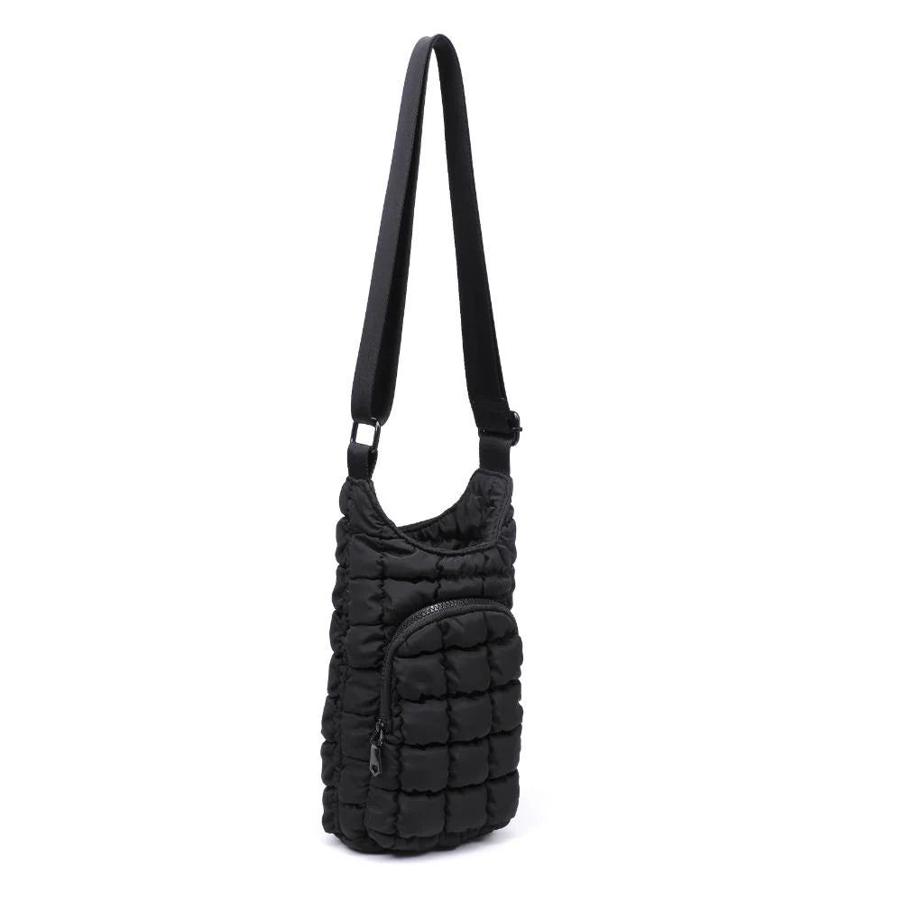 Let it Flow Quilted Water Bottle Crossbody